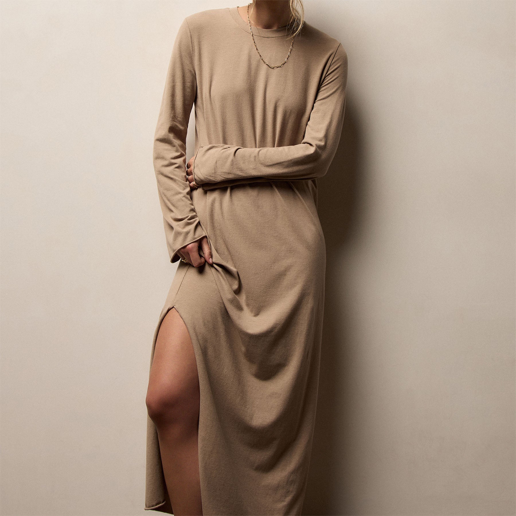 silk jersey maxi dress Sabine Jersey Maxi Dress