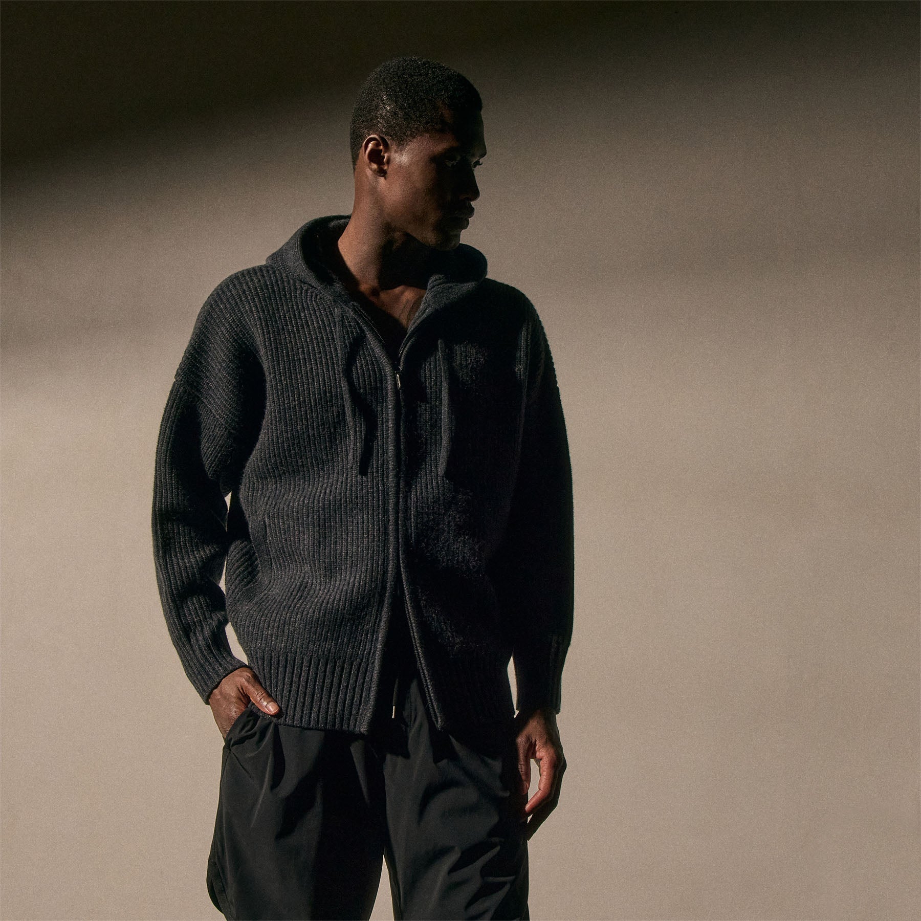 Unisex Beach Zip Sweater