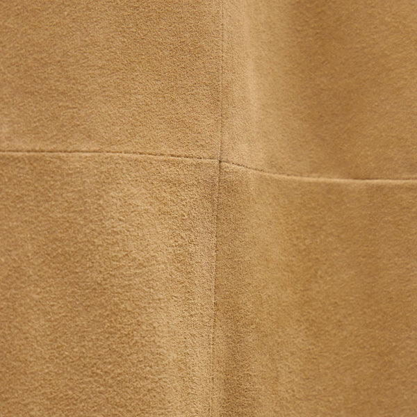 Suede Wide Leg Pant in Sand | James Perse Los Angeles