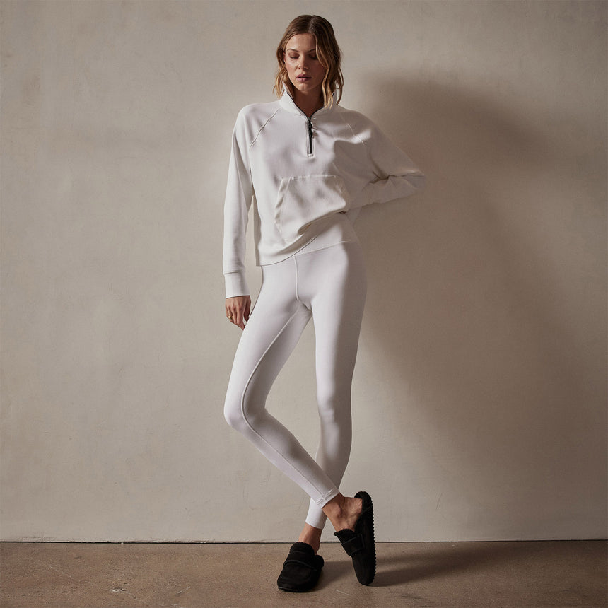 High Rise Leggings in White | James Perse Los Angeles