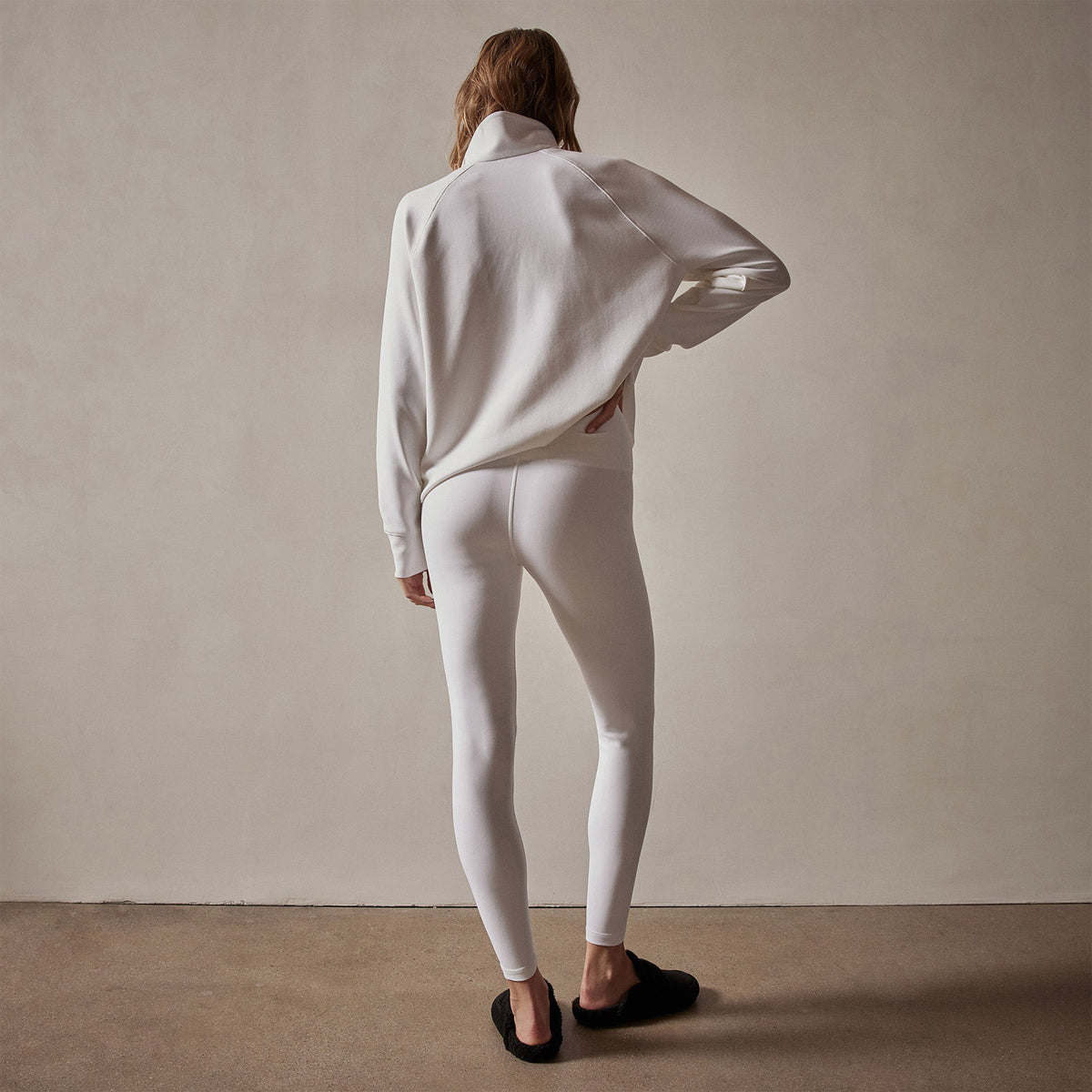 High Rise Leggings in White | James Perse Los Angeles