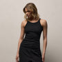 Ribbed High Neck Cami in Black | James Perse Los Angeles