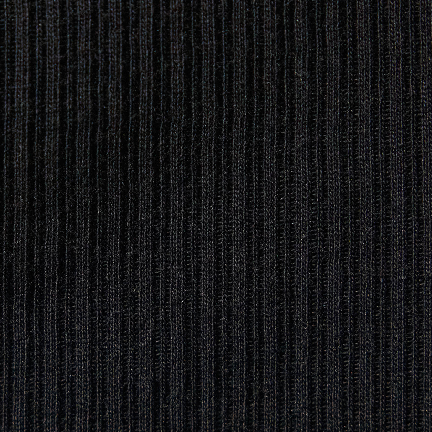 Ribbed High Neck Cami in Black | James Perse Los Angeles