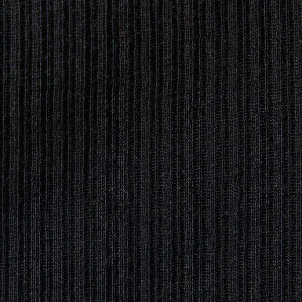 Ribbed High Neck Cami in Black | James Perse Los Angeles