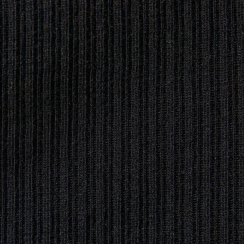 Ribbed High Neck Cami in Black | James Perse Los Angeles