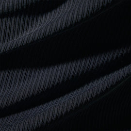 Ribbed High Neck Cami  in Blue Noir Pigment | James Perse Los Angeles