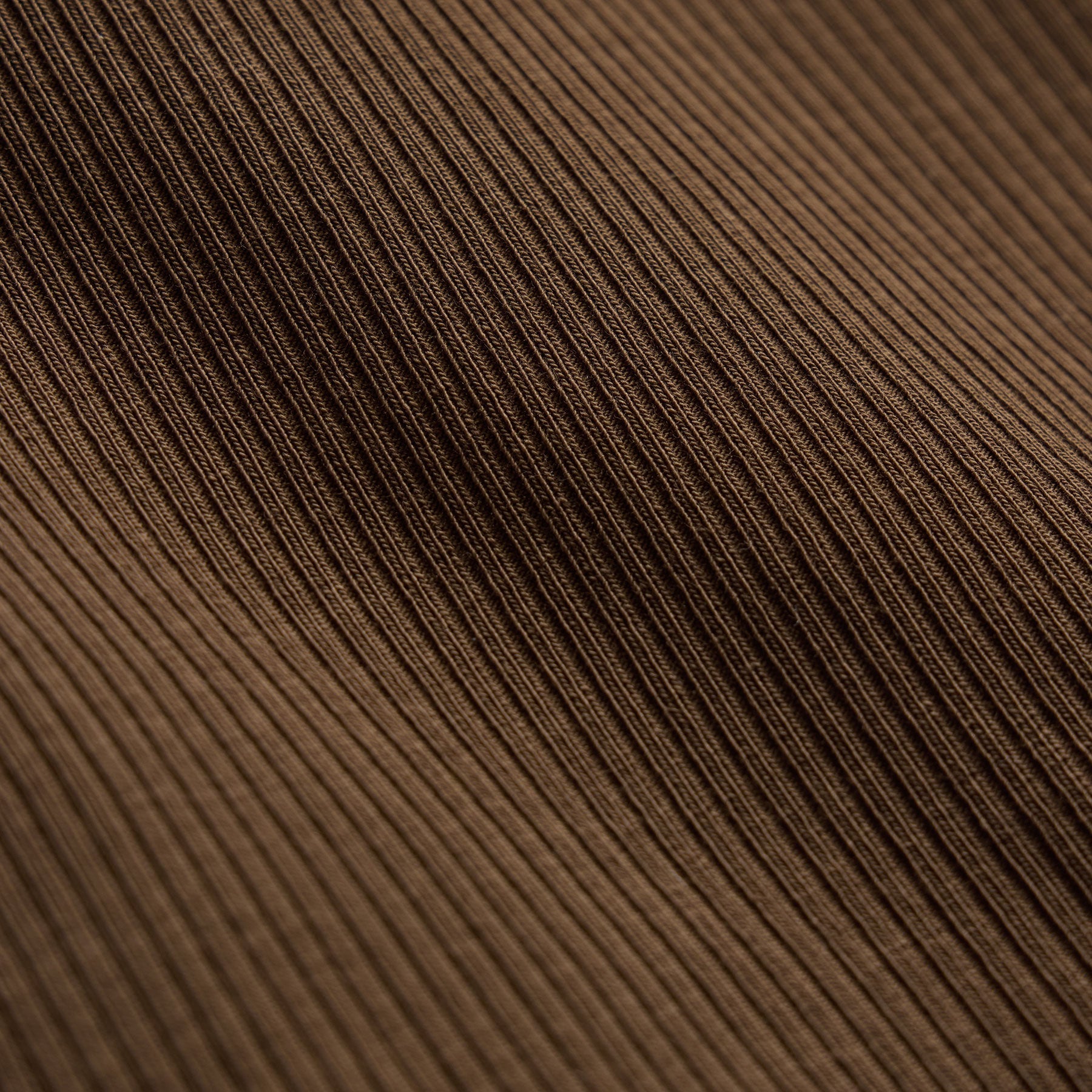 Ribbed High Neck Cami in Cocoa | James Perse Los Angeles