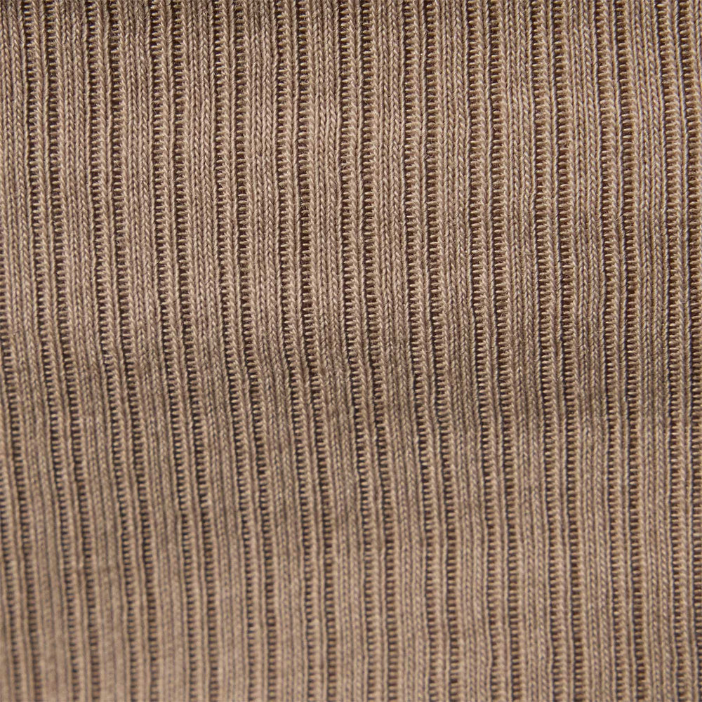 Ribbed High Neck Cami in Overcast Pigment | James Perse Los Angeles