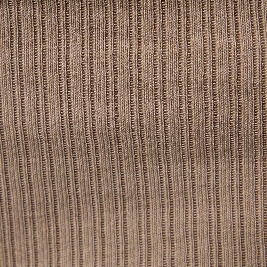 Ribbed High Neck Cami in Overcast Pigment | James Perse Los Angeles
