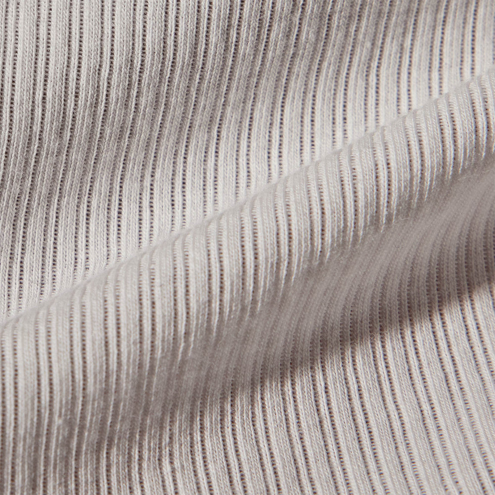 Ribbed High Neck Cami in White | James Perse Los Angeles