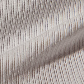 Ribbed High Neck Cami in White | James Perse Los Angeles