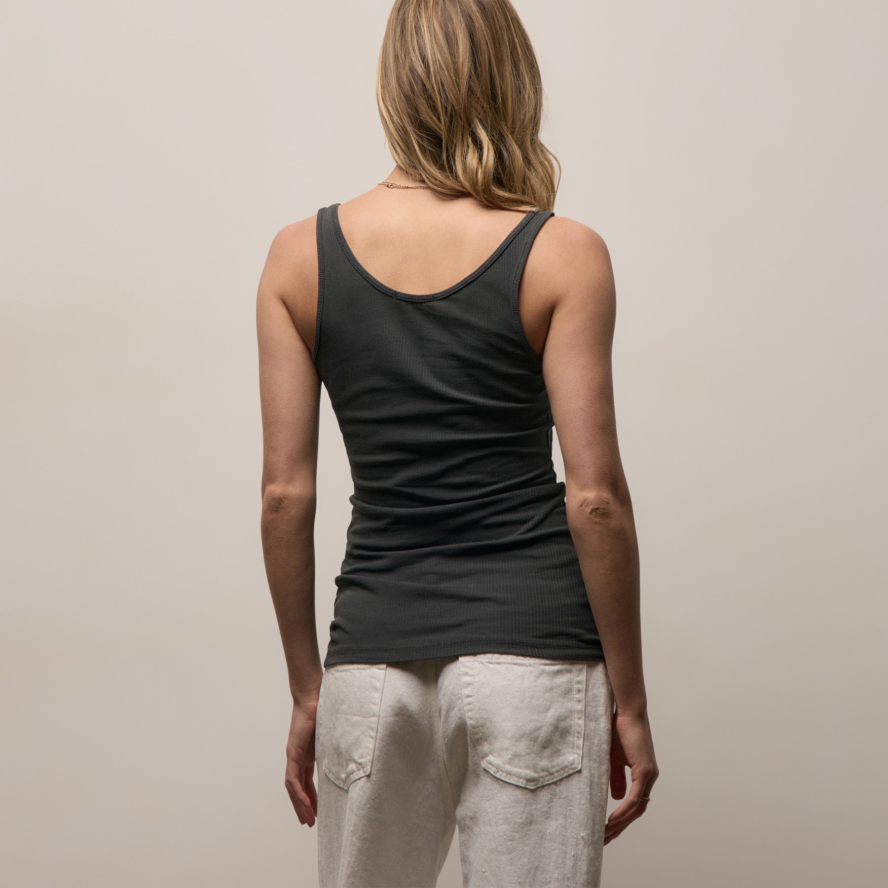 未使用◇JAMES PERSE Tank Top Ribbed Daily Tank - Deep | James Perse Los Angeles
