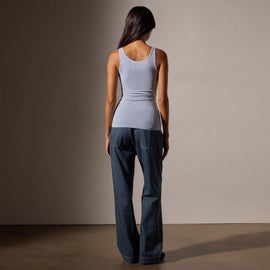 Ribbed Daily Tank in Open Sky Pigment | James Perse Los Angeles