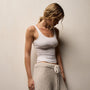 Ribbed Daily Tank in White | James Perse Los Angeles