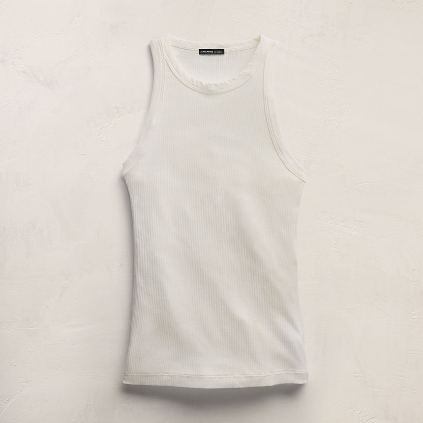Sunset Tank in Off White | James Perse Los Angeles
