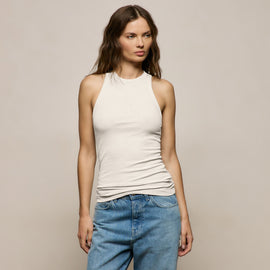Sunset Tank in Off White | James Perse Los Angeles