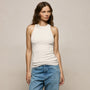 Sunset Tank in Off White | James Perse Los Angeles