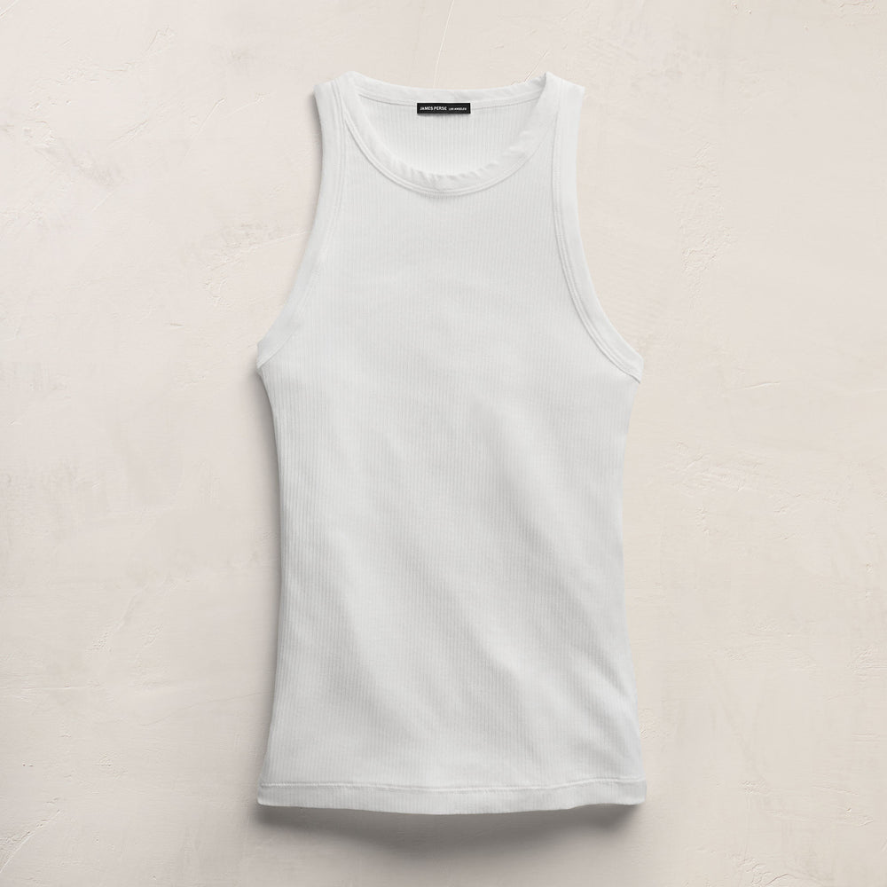 Sunset Tank in White | James Perse Los Angeles