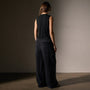 Cotton Linen Silk Shell Top in Black | James Perse Los Angeles