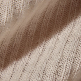 Soft Featherweight Cashmere Crew Neck Sweater in Oyster | James Perse Los Angeles