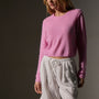 Cashmere Cropped Crew Neck in Blossom | James Perse Los Angeles