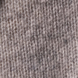 Soft Featherweight Cashmere Cropped Sweater in Light Beige in Light Heather Grey | James Perse Los Angeles