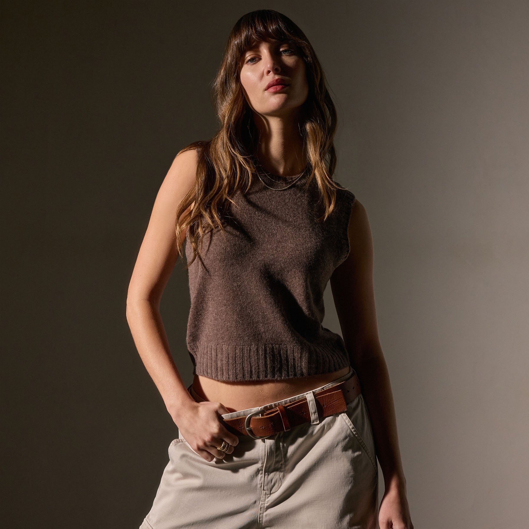 Soft Featherweight Cashmere Vest