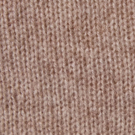 Soft Featherweight Cashmere Short Sleeve in Light Beige | James Perse Los Angeles