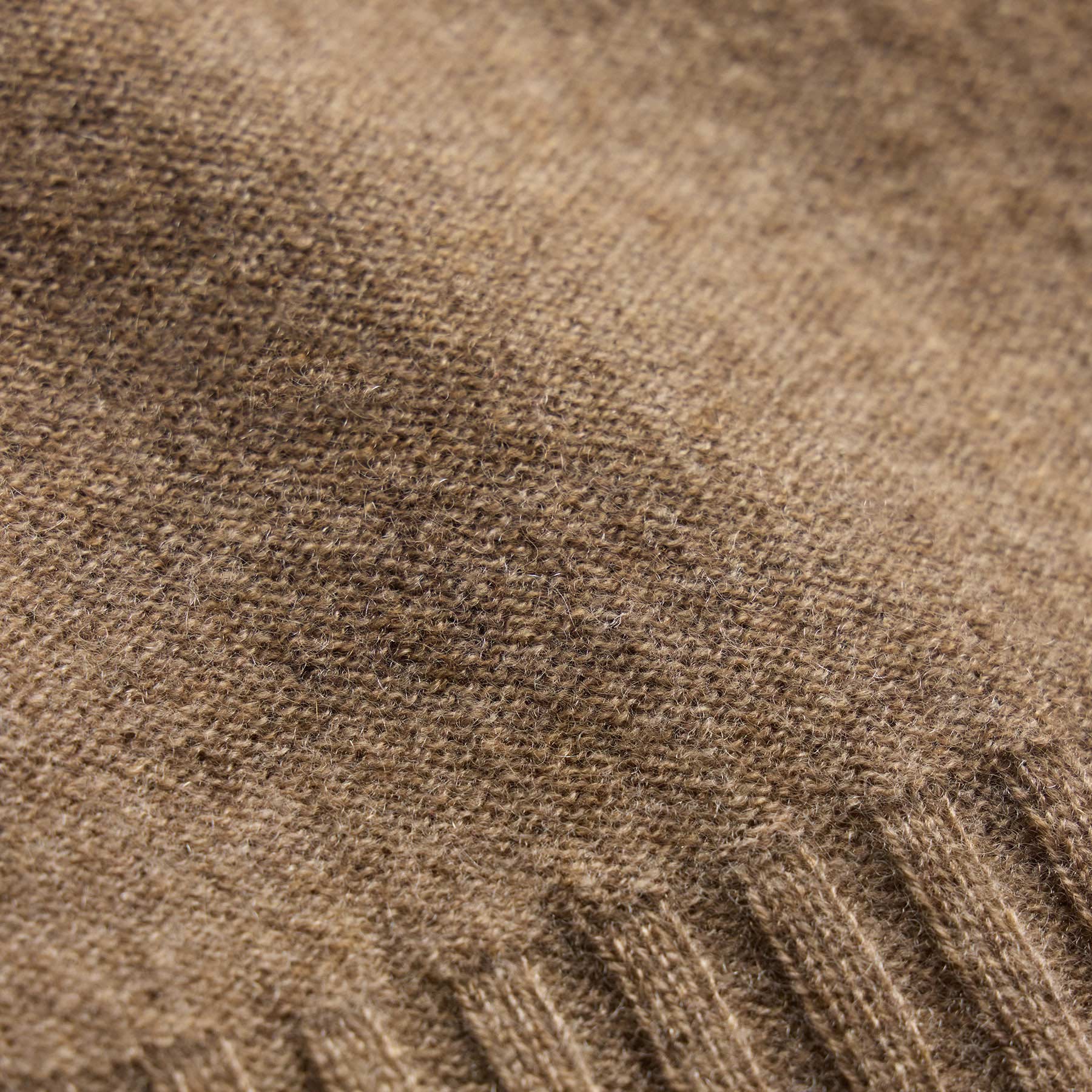 Cashmere V Neck Vest - Fox