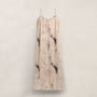 Printed Washed Silk Strappy Cami Dress in Pink Tie Dye | James Perse Los Angeles