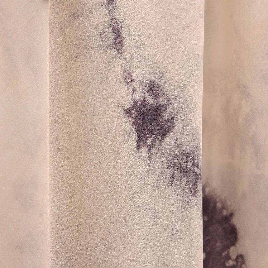 Printed Washed Silk Strappy Cami Dress in Pink Tie Dye | James Perse Los Angeles