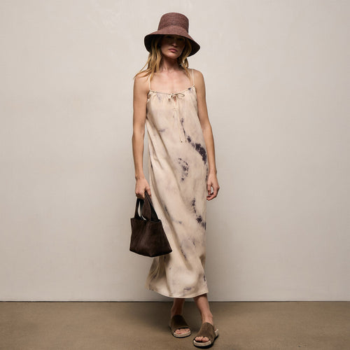 donna karan women's printed belted a-line dress Floral Belted A Line Midi Dress | Shirt Dress main image 1