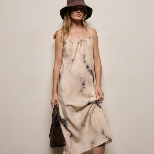 z supply bayside linen maxi dress Bayside Chambray Maxi Dress main image 1