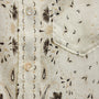 Palm Paisley Linen Shirt In Ivory Bandana Print | James Perse Los Angeles