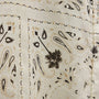 Palm Paisley Linen Shirt In Ivory Bandana Print | James Perse Los Angeles