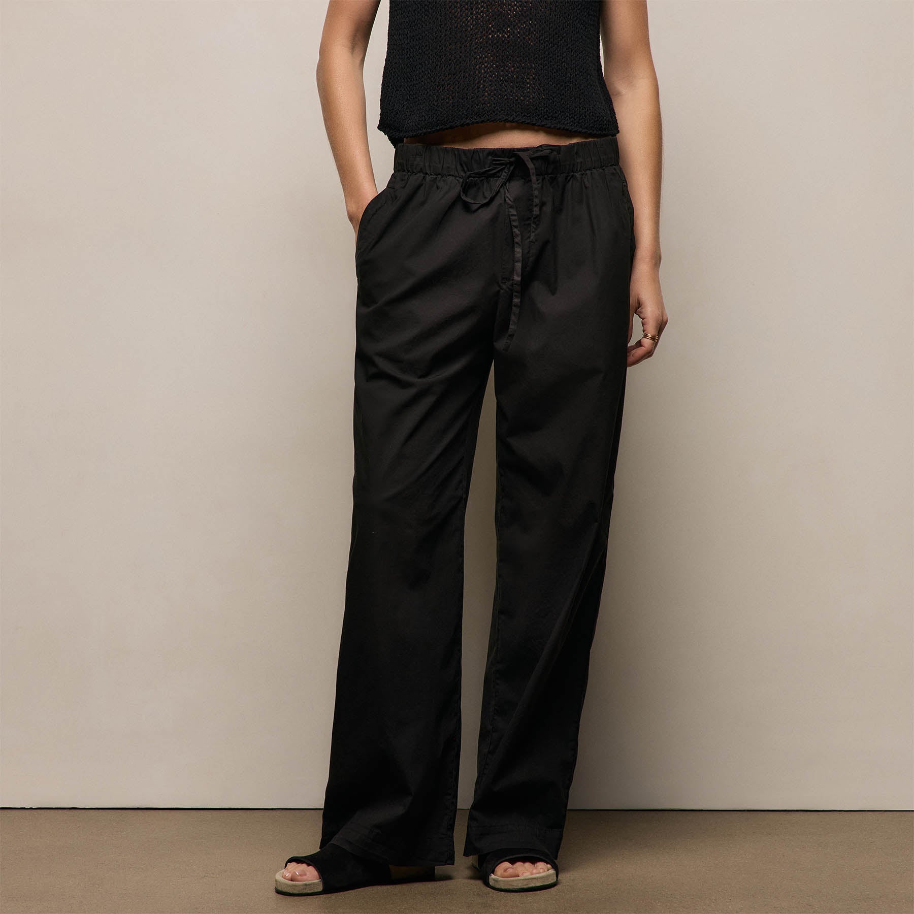 Stretch Poplin Drawcord Pant from James Perse - $350