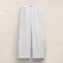 Cotton Poplin Pants in White | James Perse Los Angeles