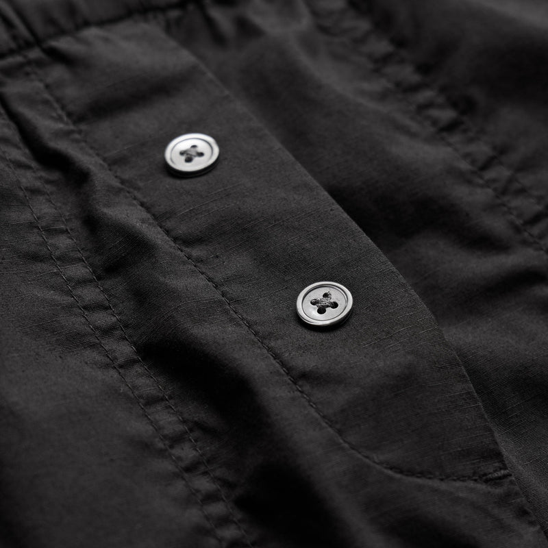 Stretch Poplin Boxer Short in Black | James Perse Los Angeles