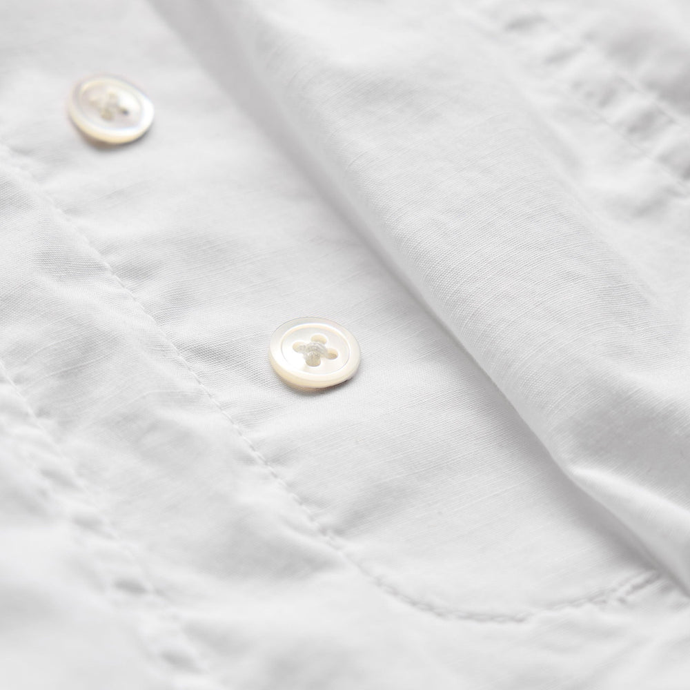 Stretch Poplin Boxer Short in White | James Perse Los Angeles