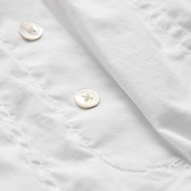 Stretch Poplin Boxer Short in White | James Perse Los Angeles