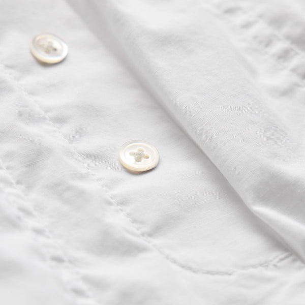 Stretch Poplin Boxer Short in White | James Perse Los Angeles