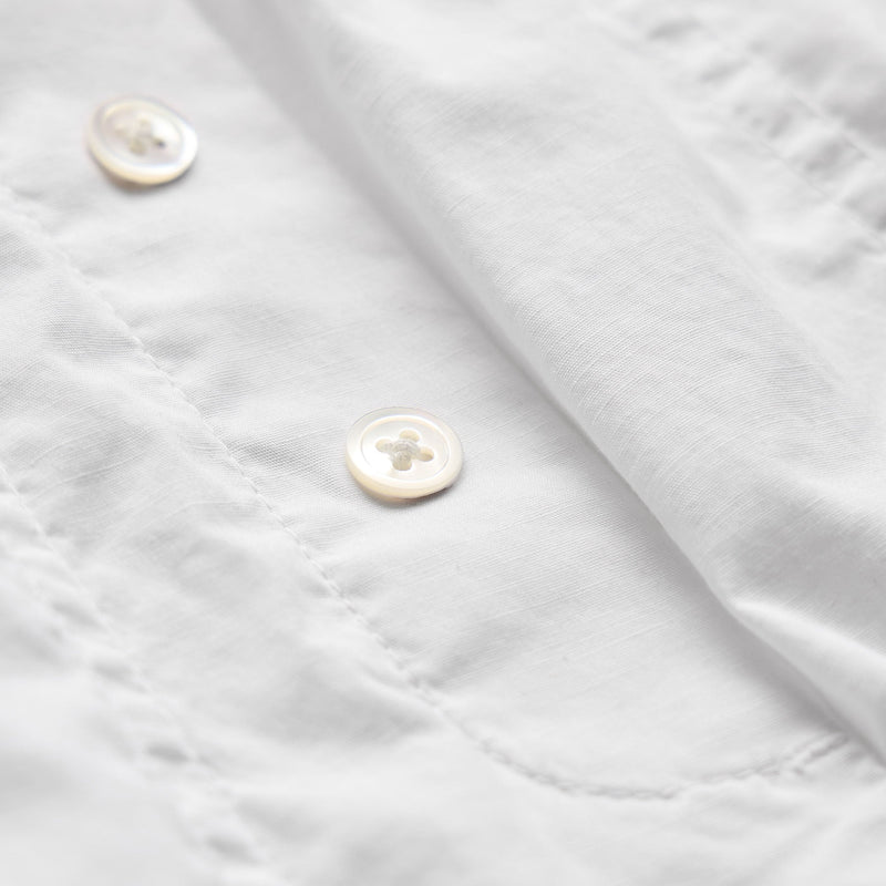 Stretch Poplin Boxer Short in White | James Perse Los Angeles