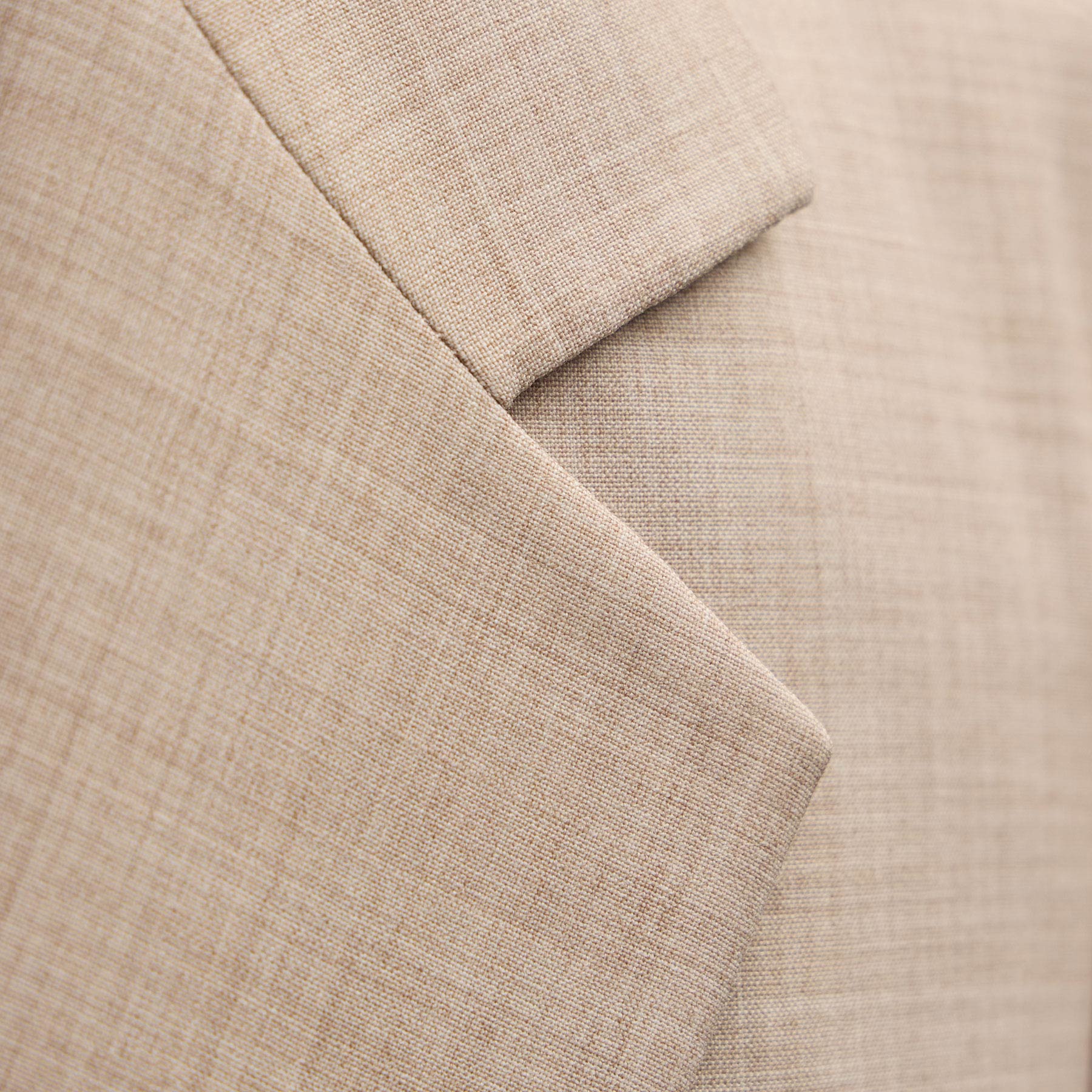 Relaxed Wool Blend Melange Blazer in Heather Stone | James Perse Los Angeles
