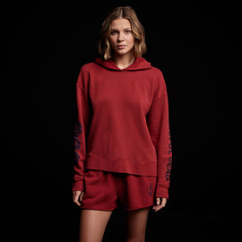 Grateful Dead Rose Hoodie in Sunstone/Deep | James Perse Los Angeles