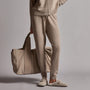 Recycled Cashmere Track Pant in Coyote | James Perse Los Angeles