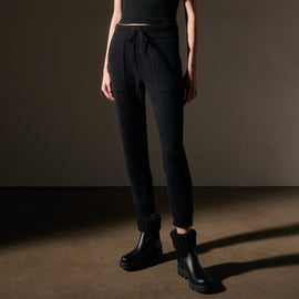 Recycled Cashmere Casual Pant  in Black | James Perse Los Angeles