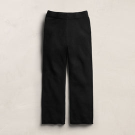 Cashmere Sweater Pant - Black
