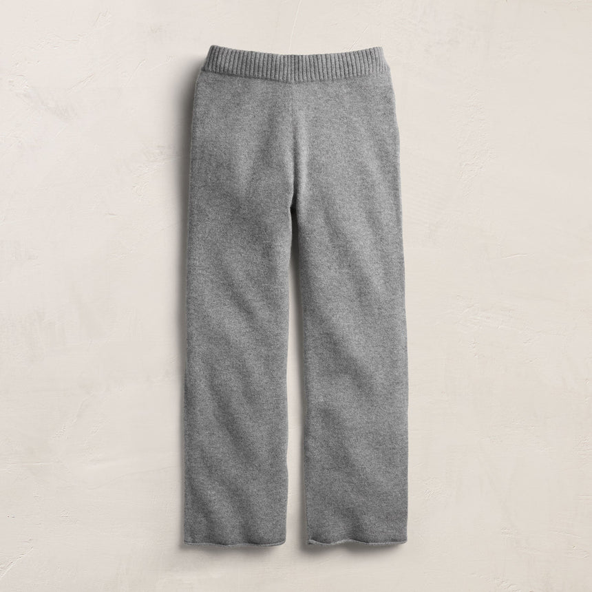 Cashmere Sweater Pant - Heather Grey