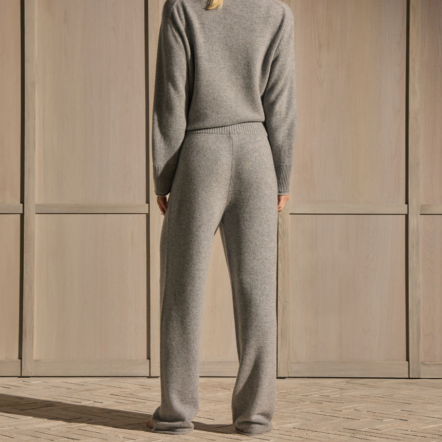 Cashmere Sweater Pant - Heather Grey | James Perse Los Angeles