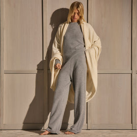 Cashmere Sweater Pant - Heather Grey | James Perse Los Angeles